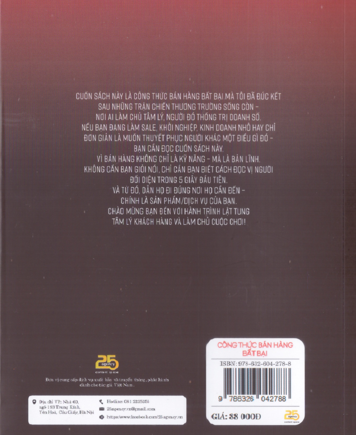 Công thức bán hàng bất bại: Làm chủ tâm lý - Thống trị doanh số