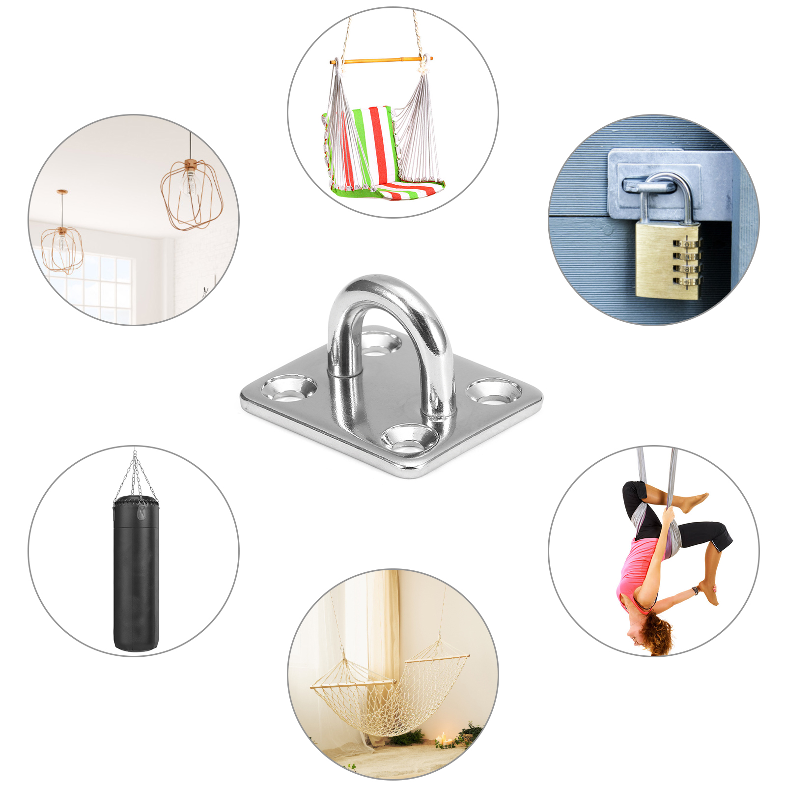 Bộ móc treo treo tường bắt vít đa chức năng