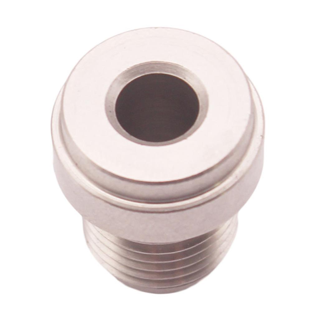 2Pcs Car AN3 Male Weld On Adapter Bung Connector CNC Machined Cooler Tank