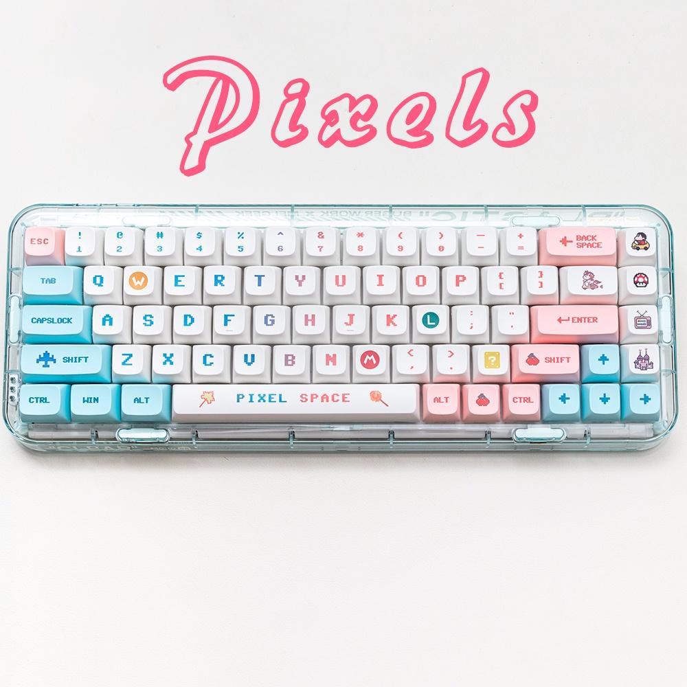 Pixel keycaps XDA profile Dye-Sublimation   PBT keycap 134keys