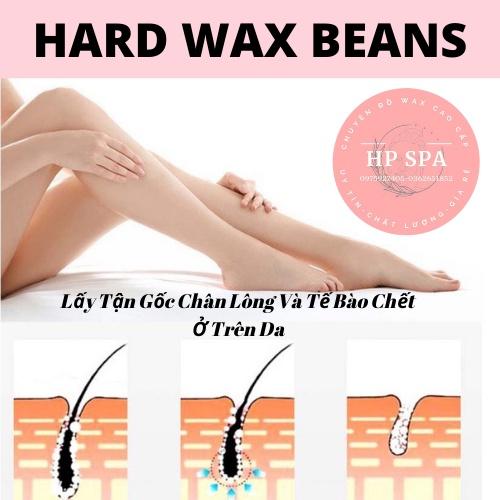 Sáp Wax Lông Cao Cấp Dạng hạng đậu bám mọi loại lông + tặng kèm que gỗ