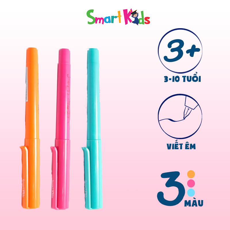 Combo Bút máy Smartkids Sk-Fp1003 dành cho bé học lớp 1