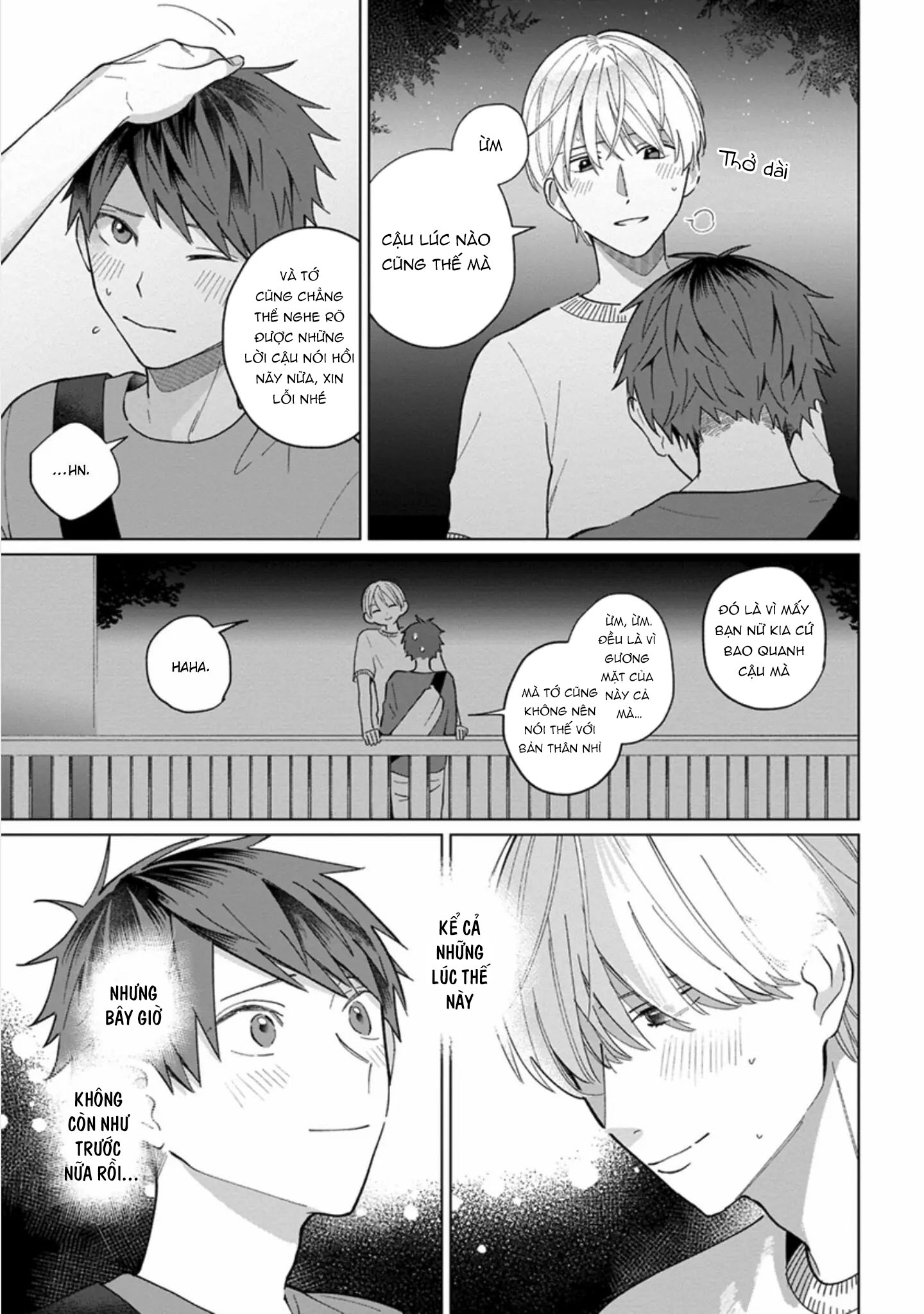 bạn hồi bé của tôi đẹp đến nỗi tôi không dám cãi lời chapter 16 3