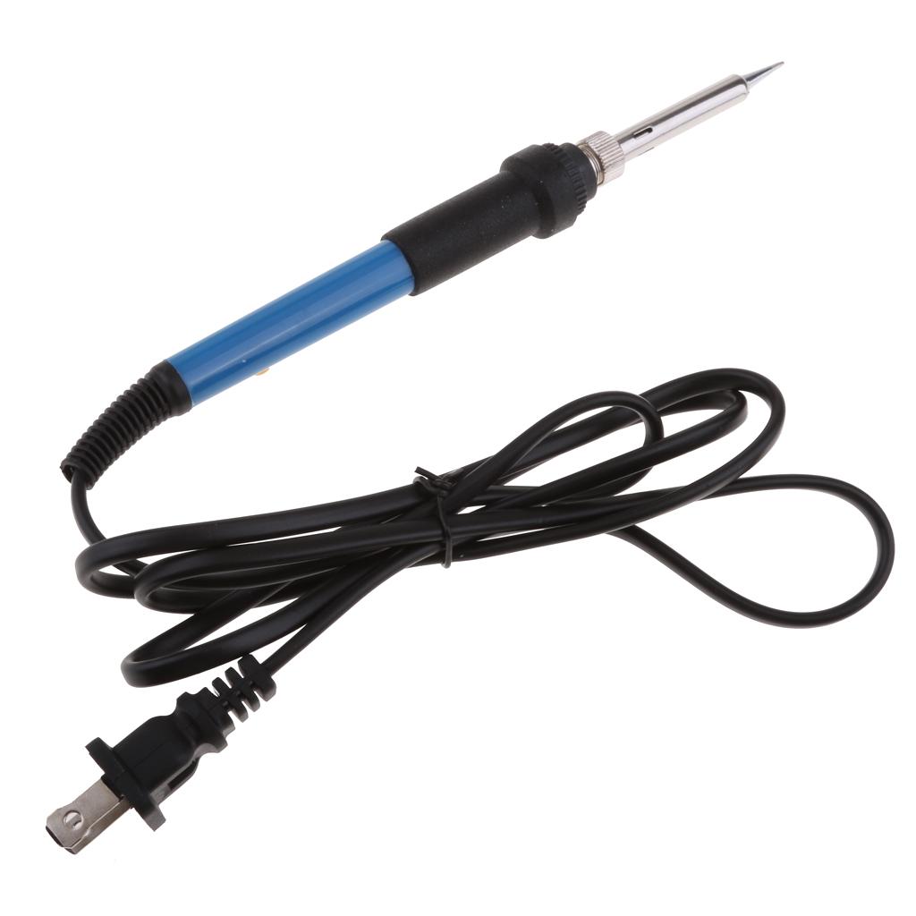 60W 110V Electrical Soldering Iron Adjustable Temperature Soldering Gun US