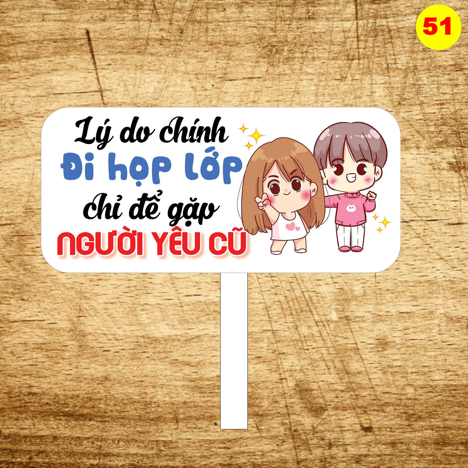 Bảng hashtag chụp ảnh họp lớp, kỷ yếu học sinh MS 51