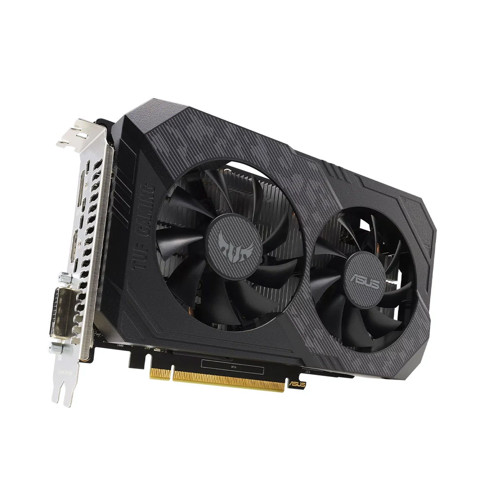 Card VGA ASUS TUF Gaming GeForce GTX 1650 OC Edition 4GB GDDR6 (TUF-GTX1650-O4GD6-P-V2-GAMING) - Hàng chính hãng FPT phân phối