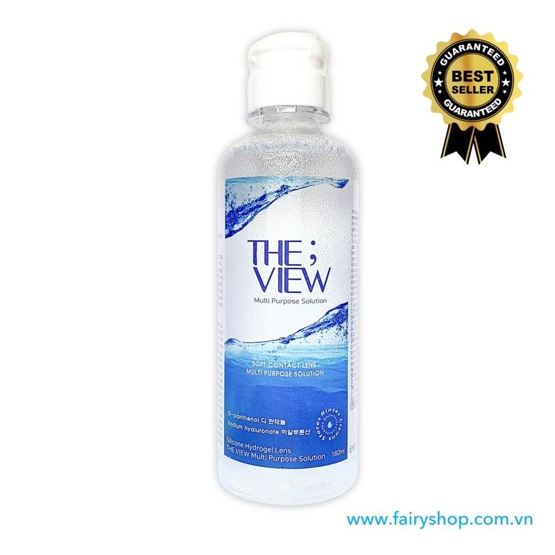 Nước Ngâm Lens FAIRY SHOP CONTACT LENS Chuyên Dụng Angle Eyes/ Fairy Eyes/ Care THE VIEW 160ml &amp; 360ml Cao cấp