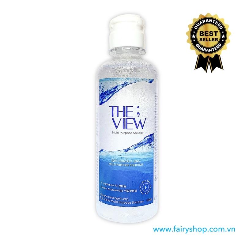 Nước Ngâm Lens FAIRY SHOP CONTACT LENS Chuyên Dụng THE VIEW 160ml &amp; 360ml Cao cấp