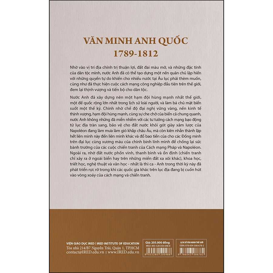 Phần 11: Văn Minh Thời Đại Napoleon - Tập 3: Văn Minh Anh Quốc - Lịch Sử Văn Minh Thế Giới (Tái Bản)