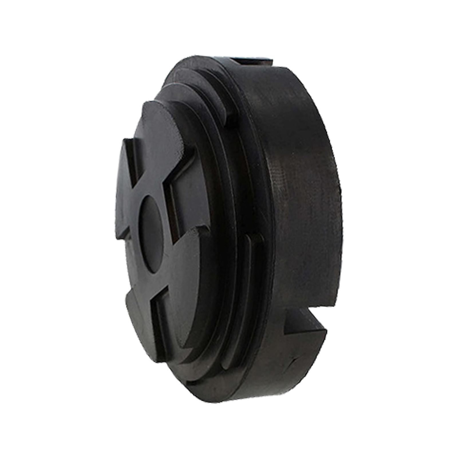 Jack Rubber Pad Jack Stand Pad Floor Jack Adapter Support Block Universal Frame Rail Protector Round Slotted Anti Slip Jacking Pad