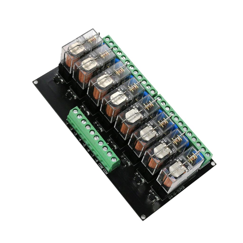 8CH Channel Relay Module Controller Expansion Driver Board DC 24V / 12V NPN