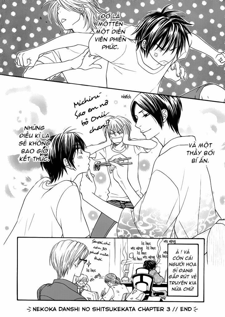 nekoka danshi no shitsukekata chapter 3 36