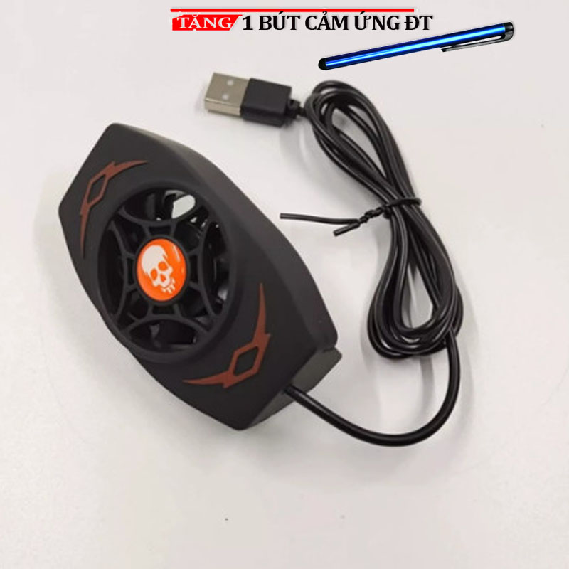 Quạt tản nhiệt gaming cho điện thoại di động làm mát cực nhanh X13 TẶNG BÚT CẢM ỨNG