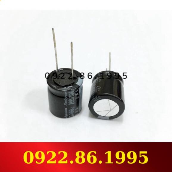 Tụ Rubycon 100uF 200V hàng mới về