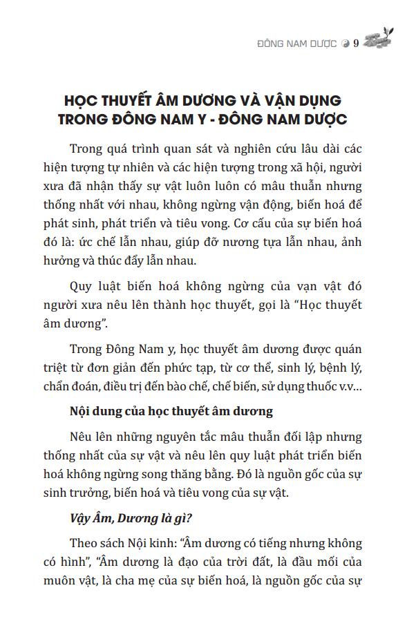Sách Đông Nam Dược (Cách Sử Dụng - Bào Chế - Bảo Quản)