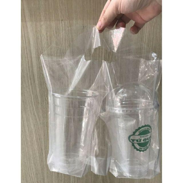 100gr túi đựng ly trà sữa, cà phê