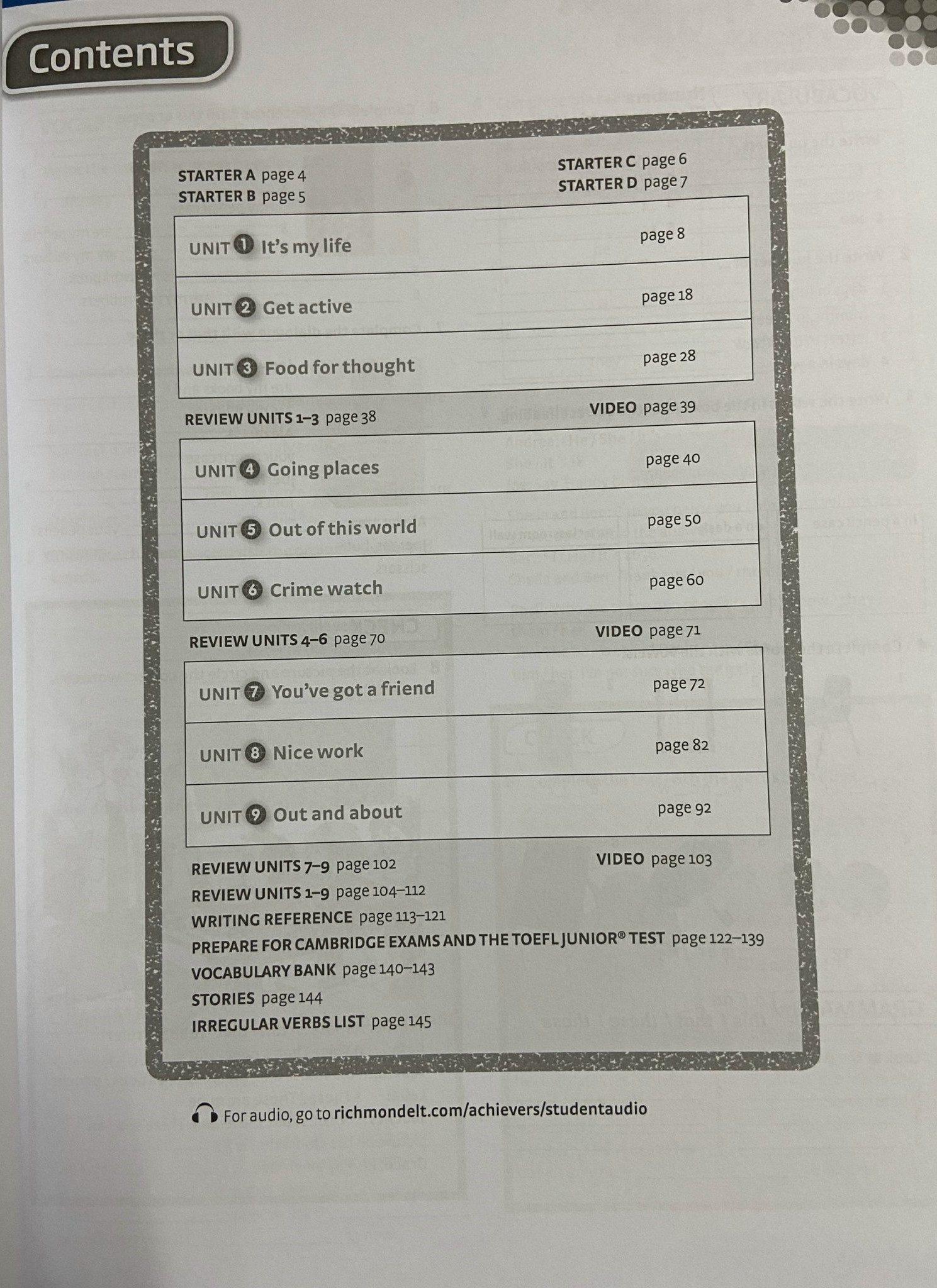 Achievers grade 7 Workbook