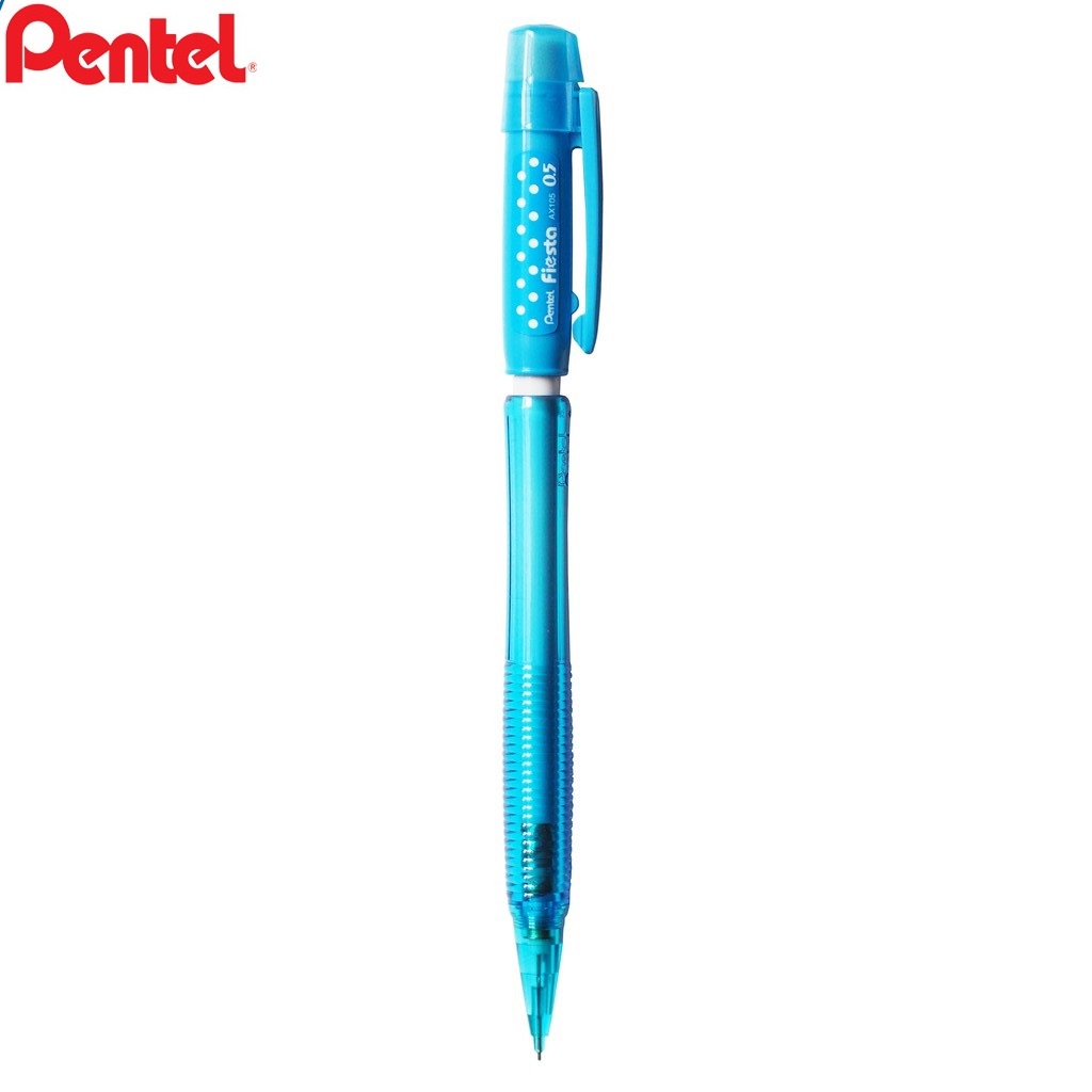 Bút chì kim Pentel Fiesta AX105 C ngòi 0.5mm có đầu tẩy - Ruột thay C505 / C275 / C275S