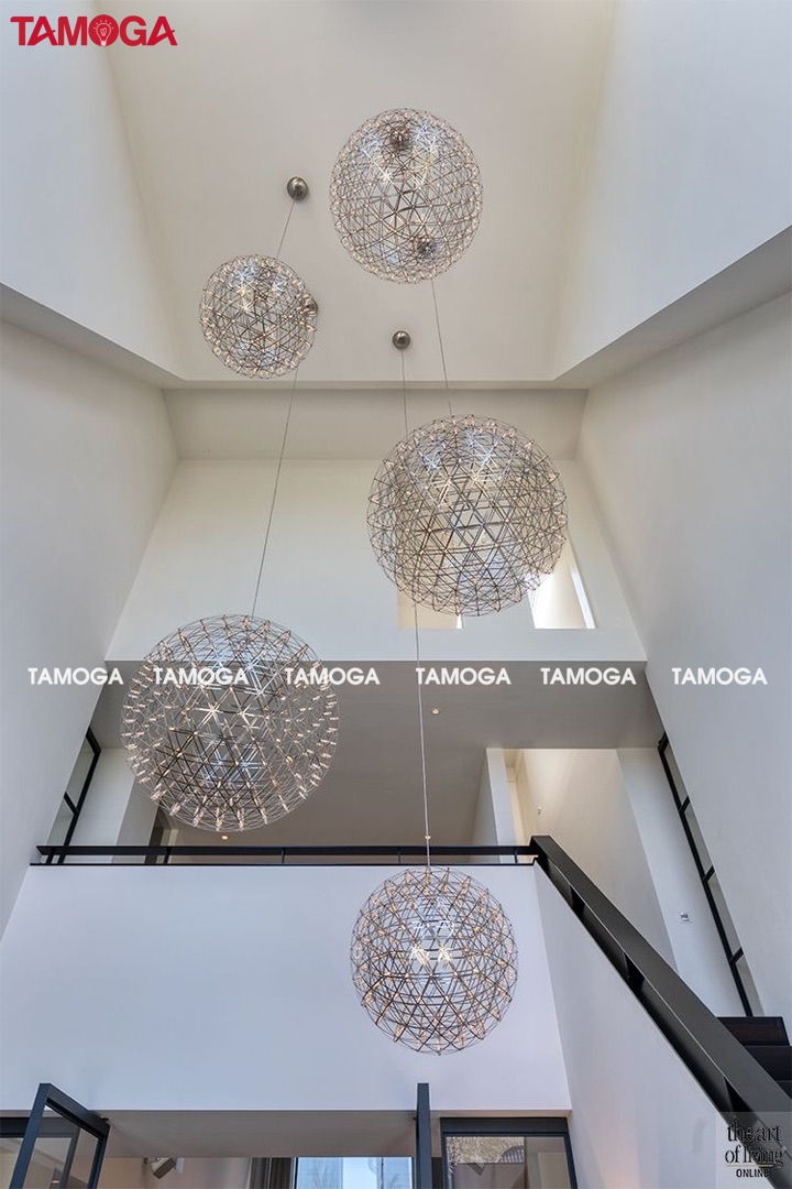 Đèn thả thông tầng cầu sao cỡ 600mm TAMOGA CUZIS 5840