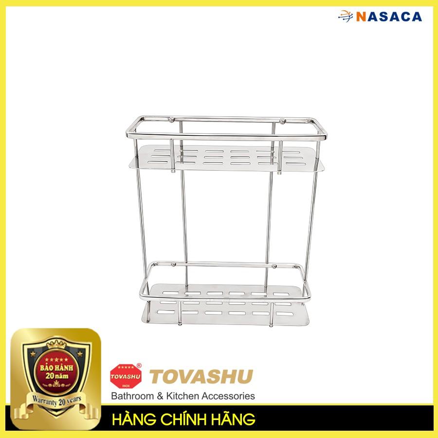 Kệ Inox Tấm Dài Đôi Tovashu TD2