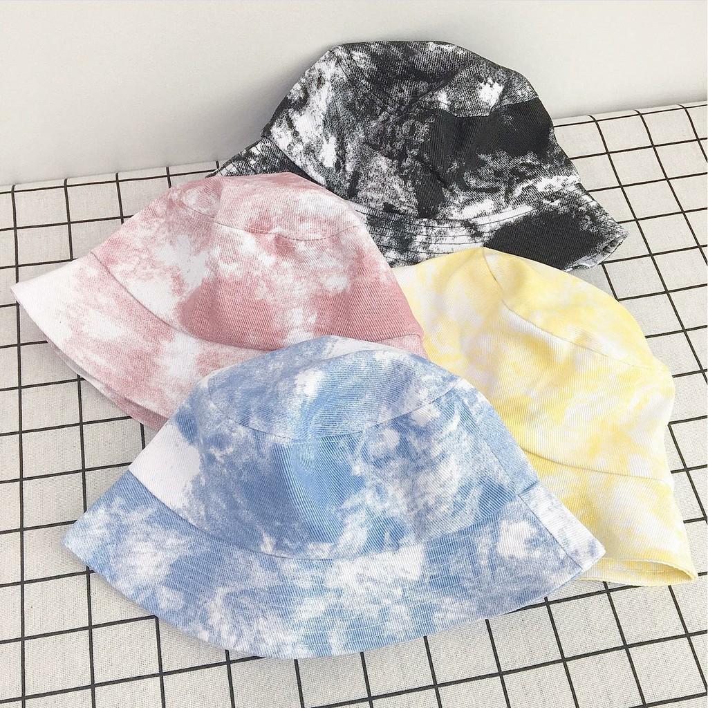 Nón TIEDYE BUCKET Loang Màu Ulzzang (Ảnh Thật