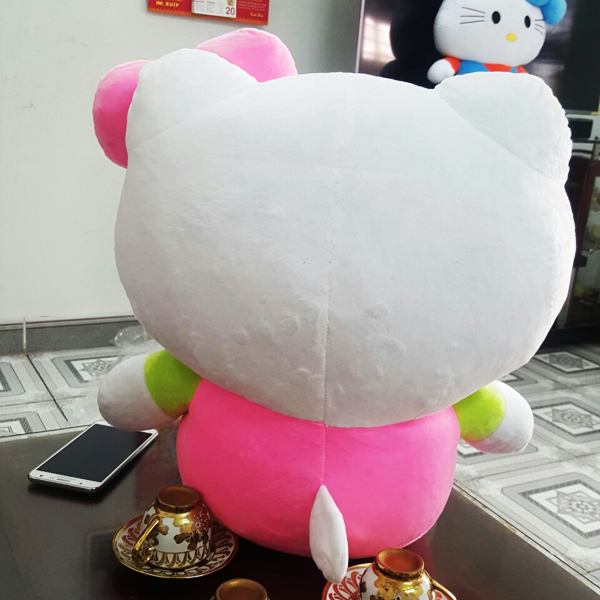 Gấu Bông Mèo Kitty (50 Cm) Gb48 (Màu Hồng)