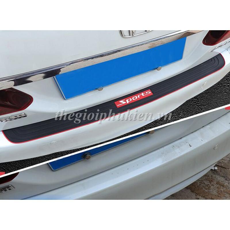 Nẹp Cao su Sport chống trầy bậc cốp ngoài Ô tô, Xe hơi đa năng