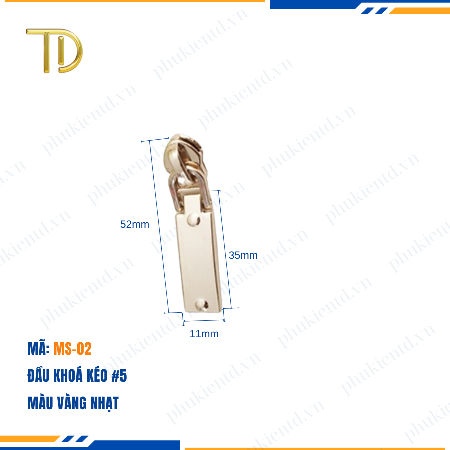 Đầu khóa kéo túi xách, đầu khóa kéo thay thế, đầu khóa kéo balo răng 5, Mạ điện độ bền 5-8 năm