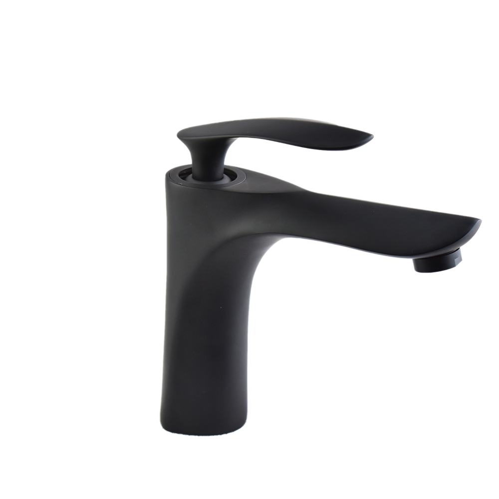 Vòi Lavabo Nóng Lạnh B014 Màu đen