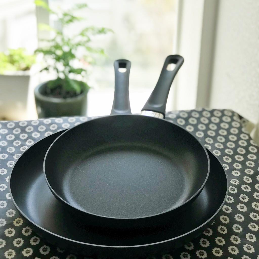 Bộ 2 chảo chiên/ rán đáy từ chống dính Scanpan Classic 20+26cm 53000204 sản xuất Đan Mạch, bảo hành 3 năm