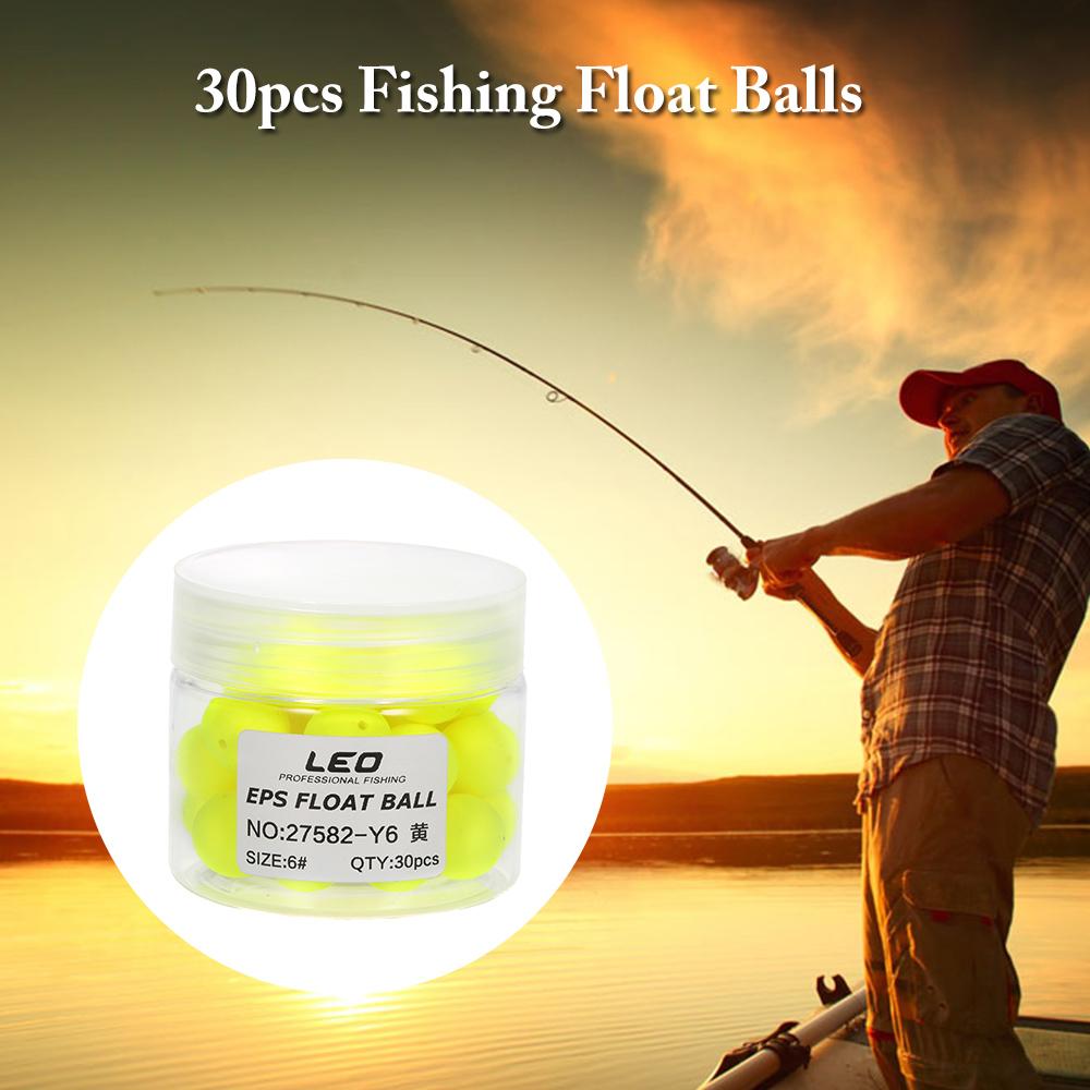 30 chiếc phao câu cá Màu sắc tươi sáng trong một hộp nhỏ giúp bạn dễ dàng nhận biết khi câu cá đêm hoặc câu cá nước sâu