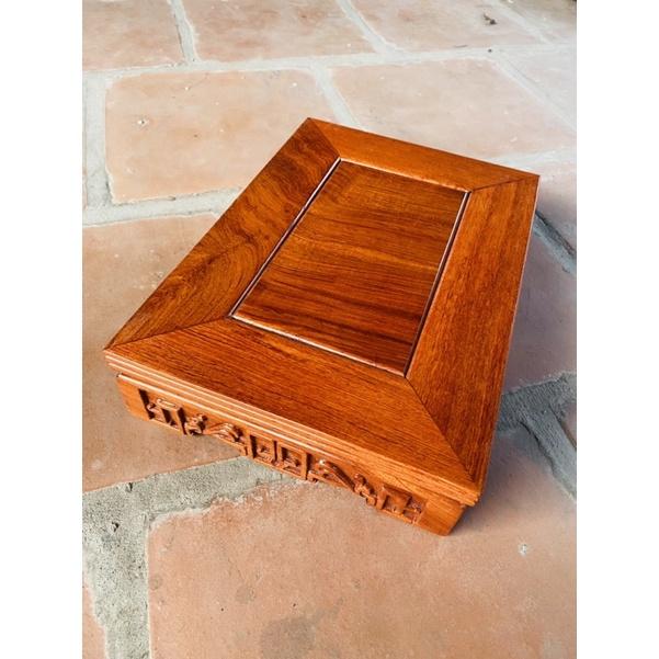 Bàn trà, bàn osin gỗ hương kích thước 35x50cm