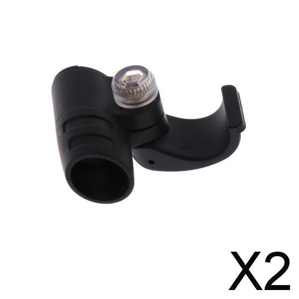 2xPlastic Walking Pole Quick Lock Accessories for Hiking Trekking 16mm