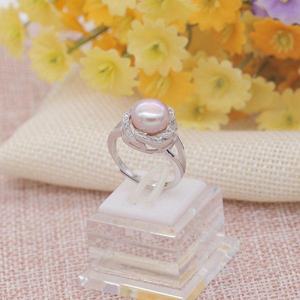 Nhẫn Bạc Ngọc Trai Thật Cho Nữ - Nhẫn Ngọc Trai Bạc Nữ Thời Trang N1404 Bảo Ngọc Jewelry