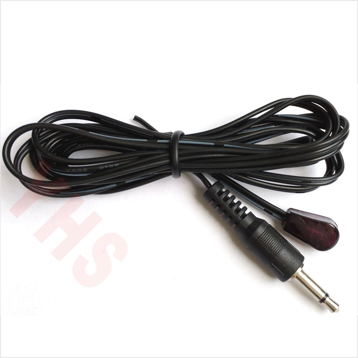 Universal 3M 3,5mm kép IR hồng ngoại IR mở rộng bộ mở rộng bộ mở rộng điều khiển điều khiển từ xa cho TV, STB, DVD, Video Record