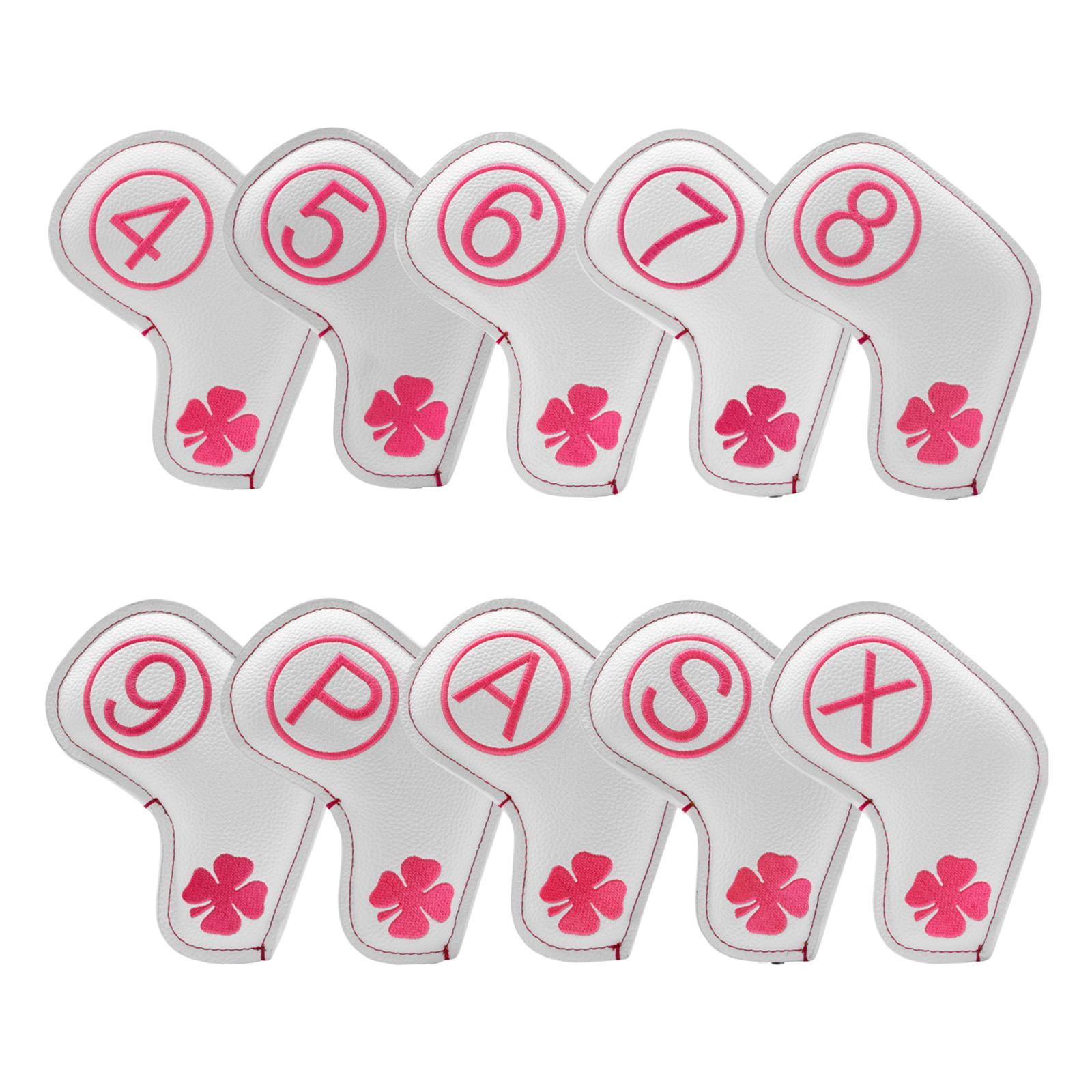 Golf Iron Head Covers Number Embroidered Golf Club Head Cover for Golf Clubs Irons