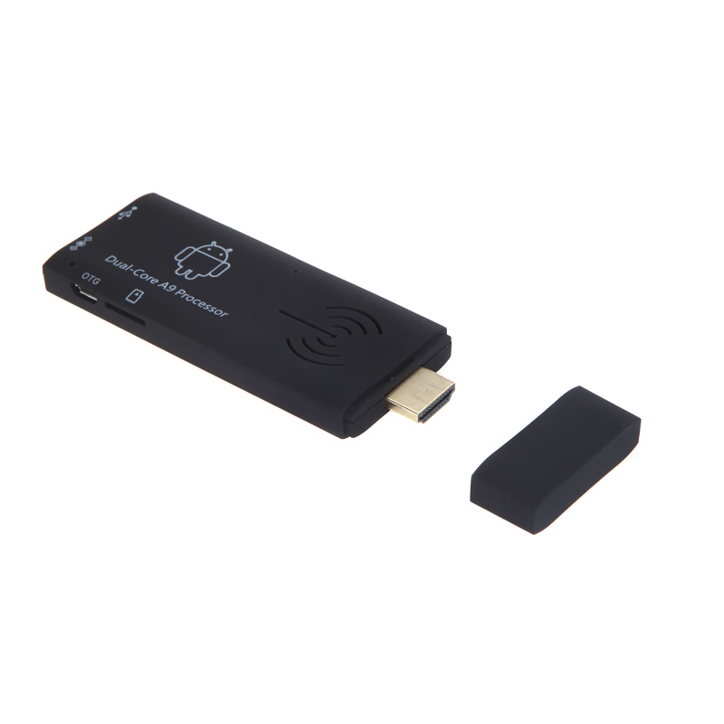Hộp đầu đĩa Google TV Dual Core 1G / 8GB HD1080P HD Wifi Bluetooth 4.0 Mini PC Android 4.1