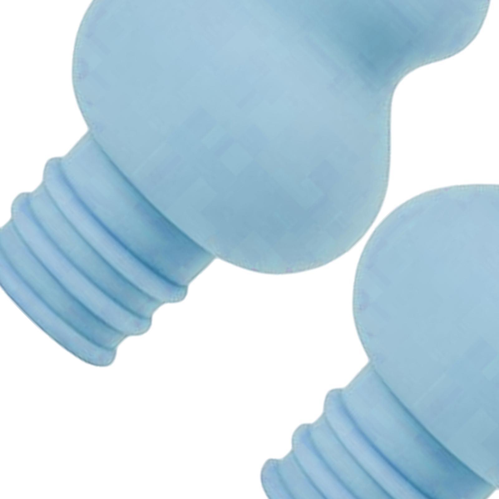 2Pcs Reusable Wine Bottle Stoppers,Silicone Wine Stopper,Beverage Bottle Stoppers,Cap, Bottle Cover