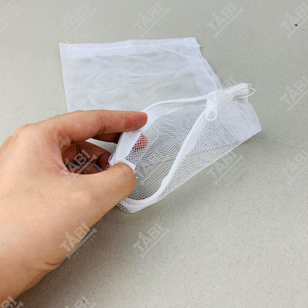 Túi Lưới Đựng San Hô, Nham Thạch, Matrix, Sứ Lọc Cho Hồ Cá Có Dây Kéo