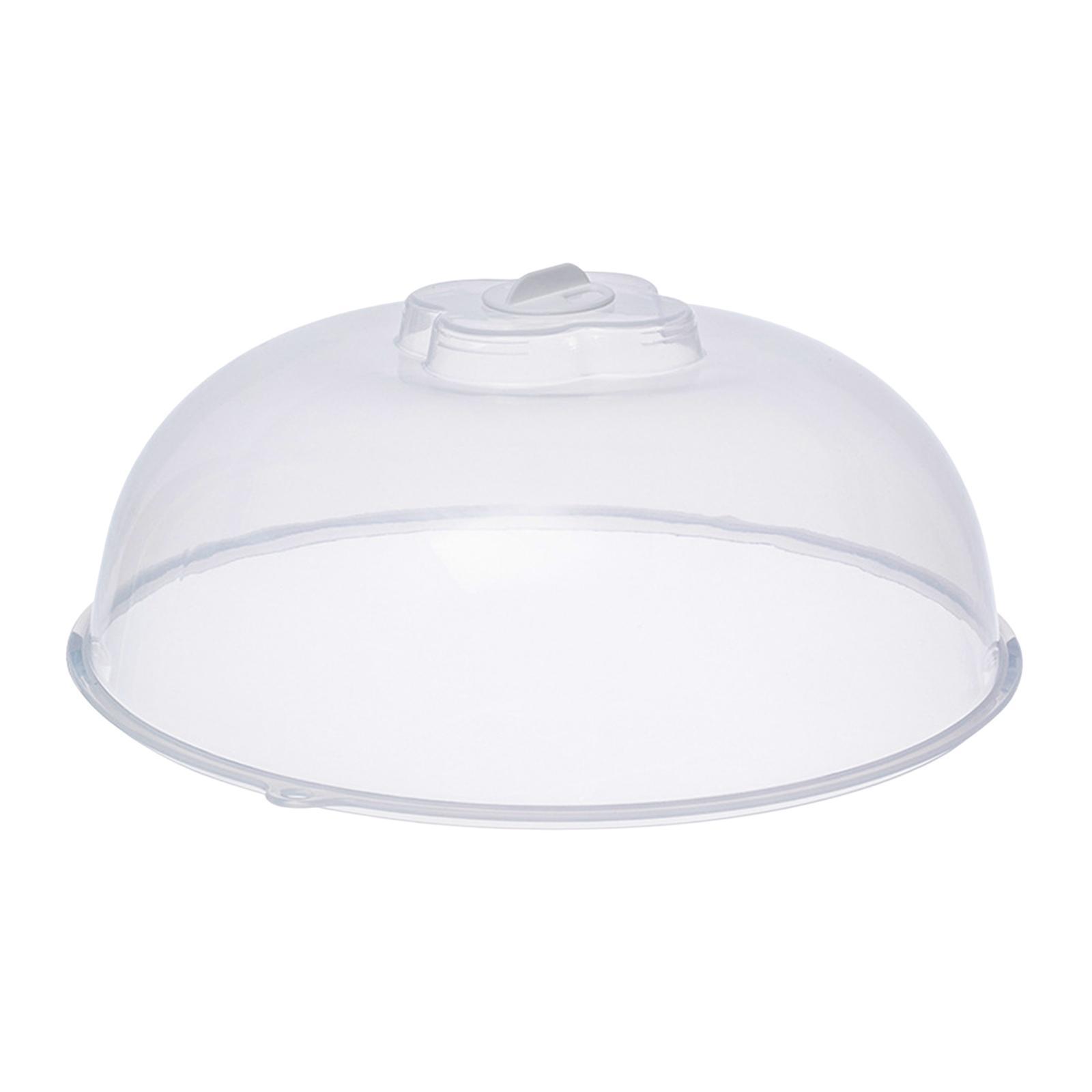 Microwave Splatter Cover lid with Steam Vent for Trays Kitchen Freezer