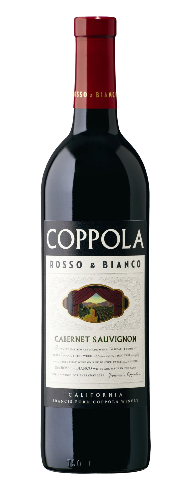 Rượu vang đỏ Mỹ Coppola,  Rosso &amp; Bianco, Cabernet Sauvignon, California