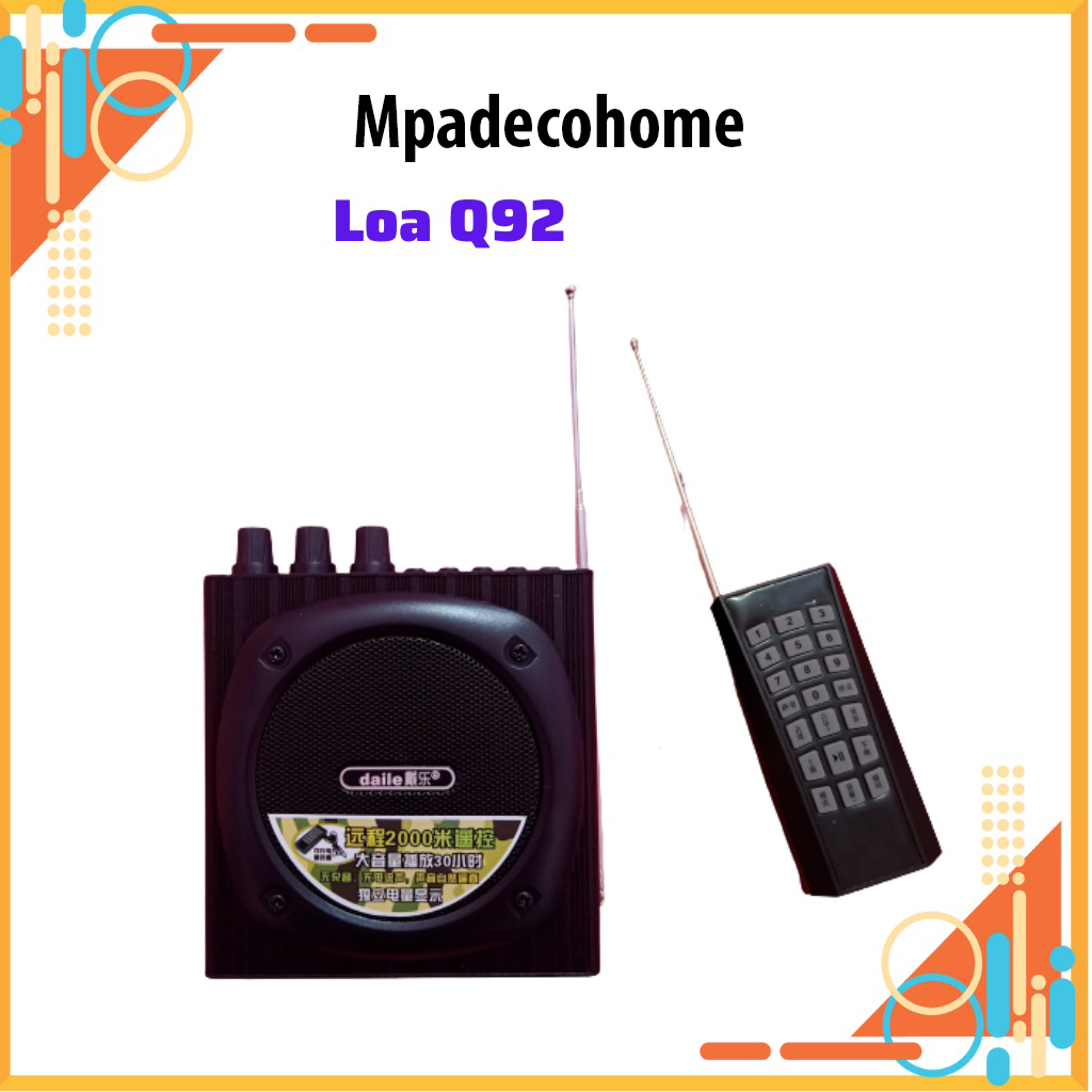 Loa trợ giảng bẫy chim Daile Q92