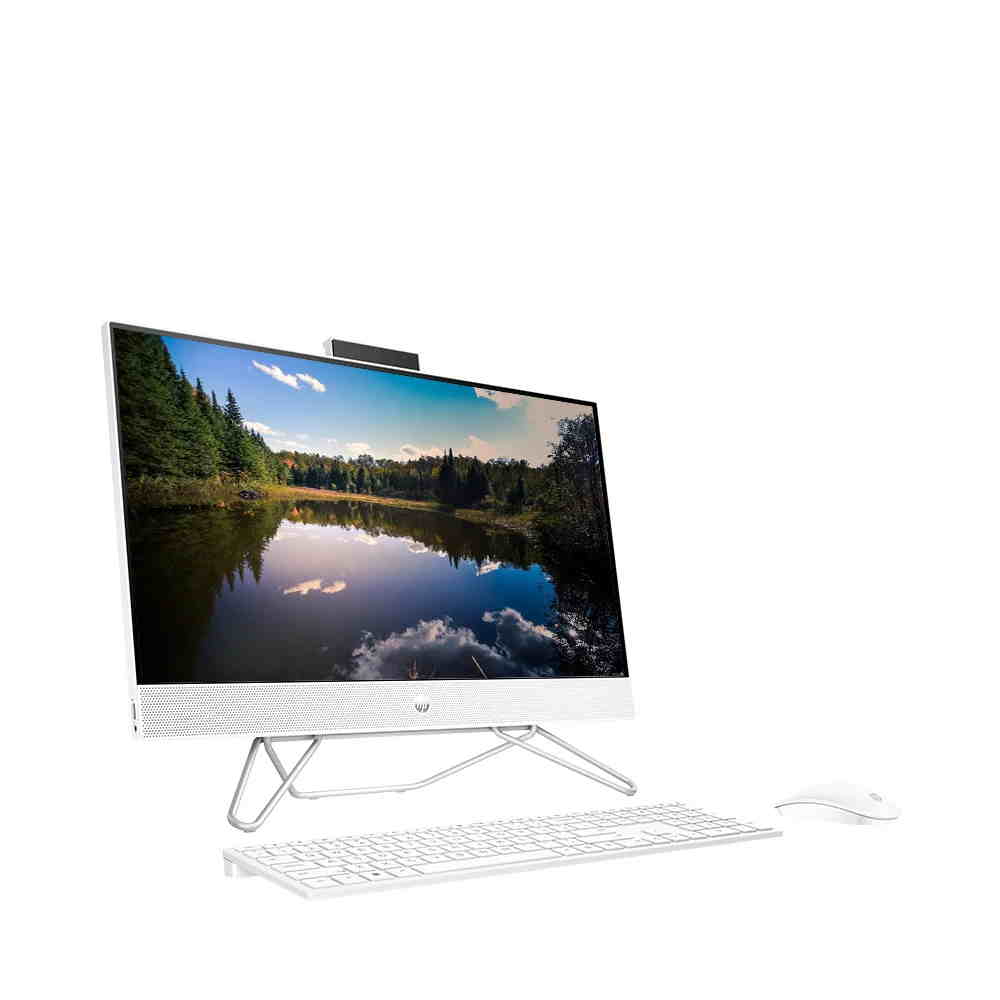 Máy tính để bàn HP AIO 24-cb1024d 7H3Z4PA (23.8&quot; Full HD/Intel Core i5-1235U/8GB/512GB SSD/Windows 11 Home/WiFi 802.11ac) - Hàng Chính Hãng