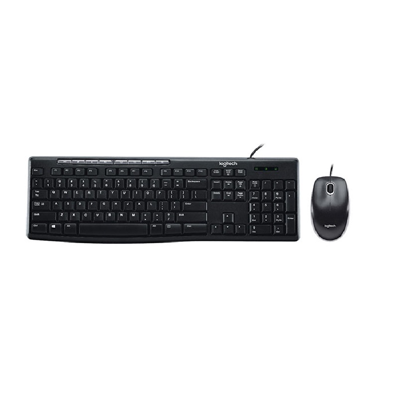 Bộ bàn phím Và Chuột Logitech MK200 Có Dây -Hàng chính hãng