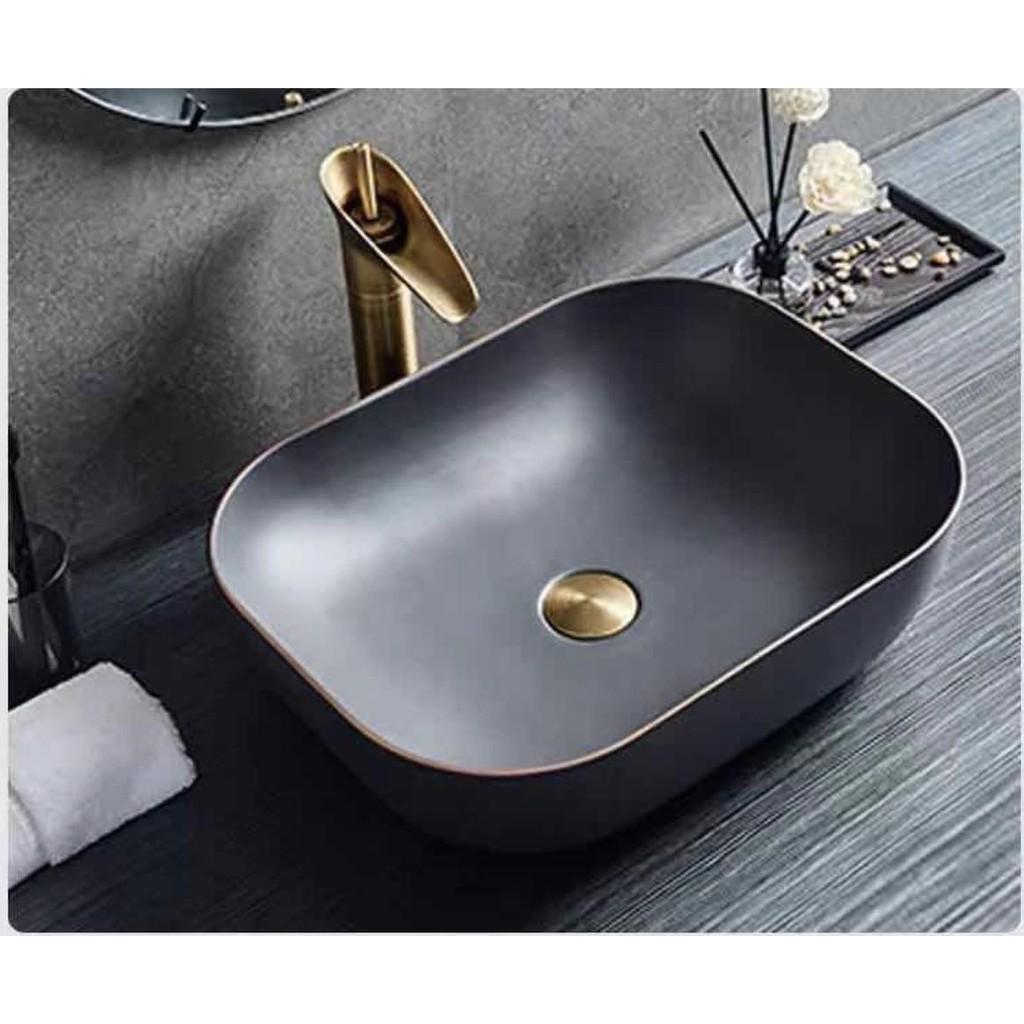 Chậu sứ mỹ thuật - lavabo sứ để bàn mỹ nghệ