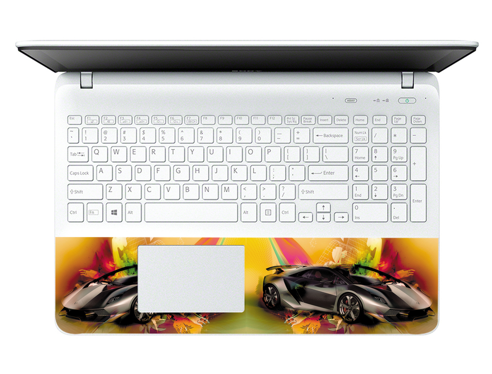 Mẫu Dán Decal Xe Laptop LTX-29