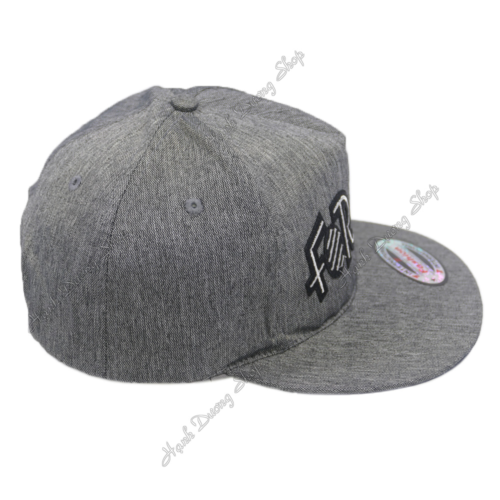 Nón Hiphop Snapback mỏ bằng độc đáo thêu nổi hình cún cưng, phong cách năng động cá tính - Hạnh Dương