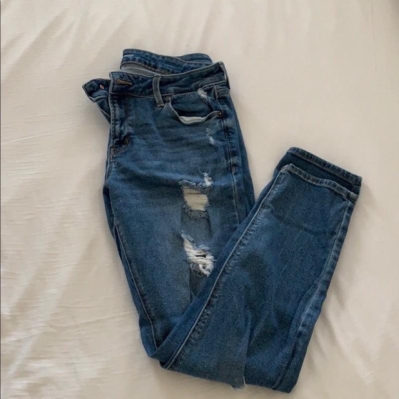 Quần jeans ôm rách xuất xịn