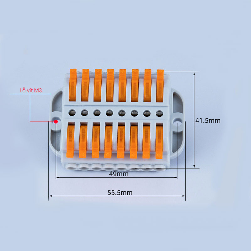 Cút nối dây điện nhanh KV223 ( 6, 8, 10 và 12 cổng)