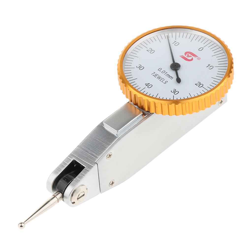 0-0.8mm 0.01mm Thước Đo Mức Độ Chính Xác Dovetail Mặt Số Kiểm Tra Chỉ Số